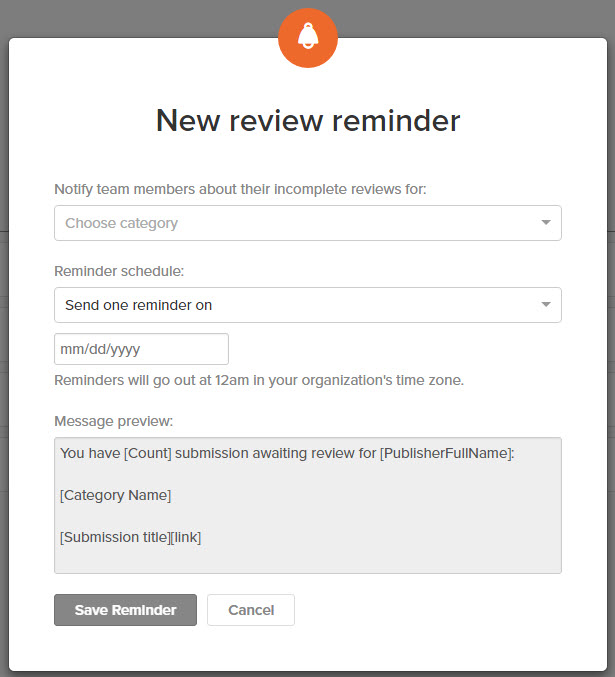 Review Reminders