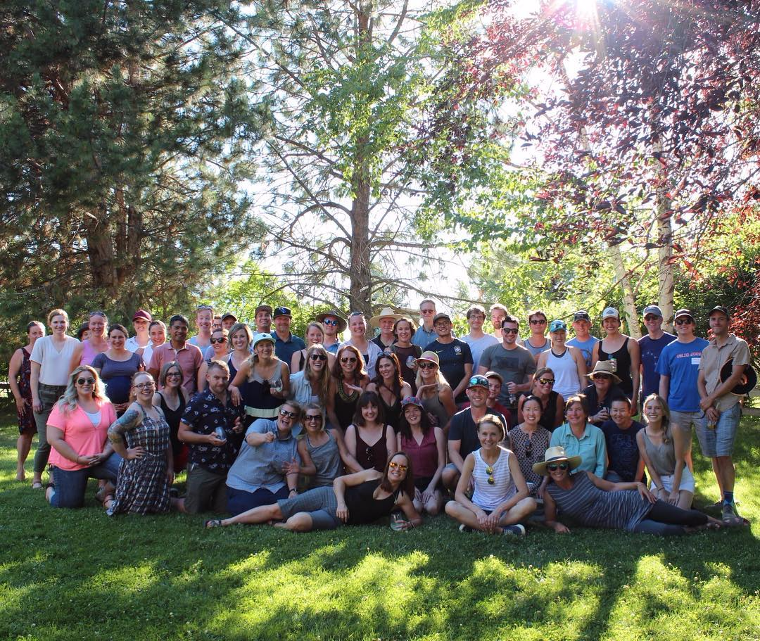 Submittable’s team at Dunrovin Ranch