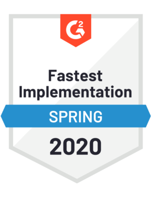 G2 Fastest Implementation Spring 2020 Grants