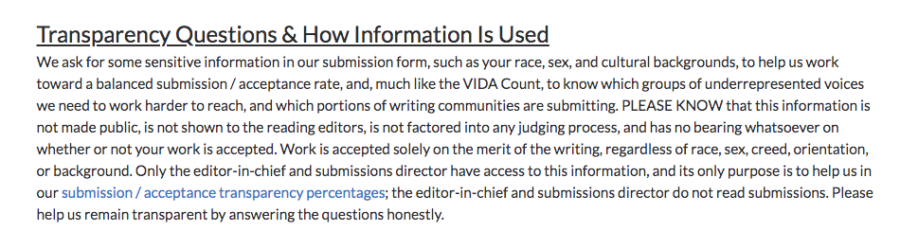How to write inclusive submission guidelines